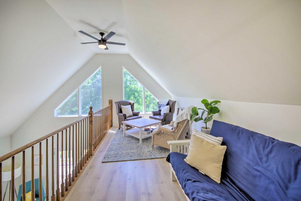Modern Eckerty Home With Deck On Patoka Lake! Taswell Eksteriør bilde