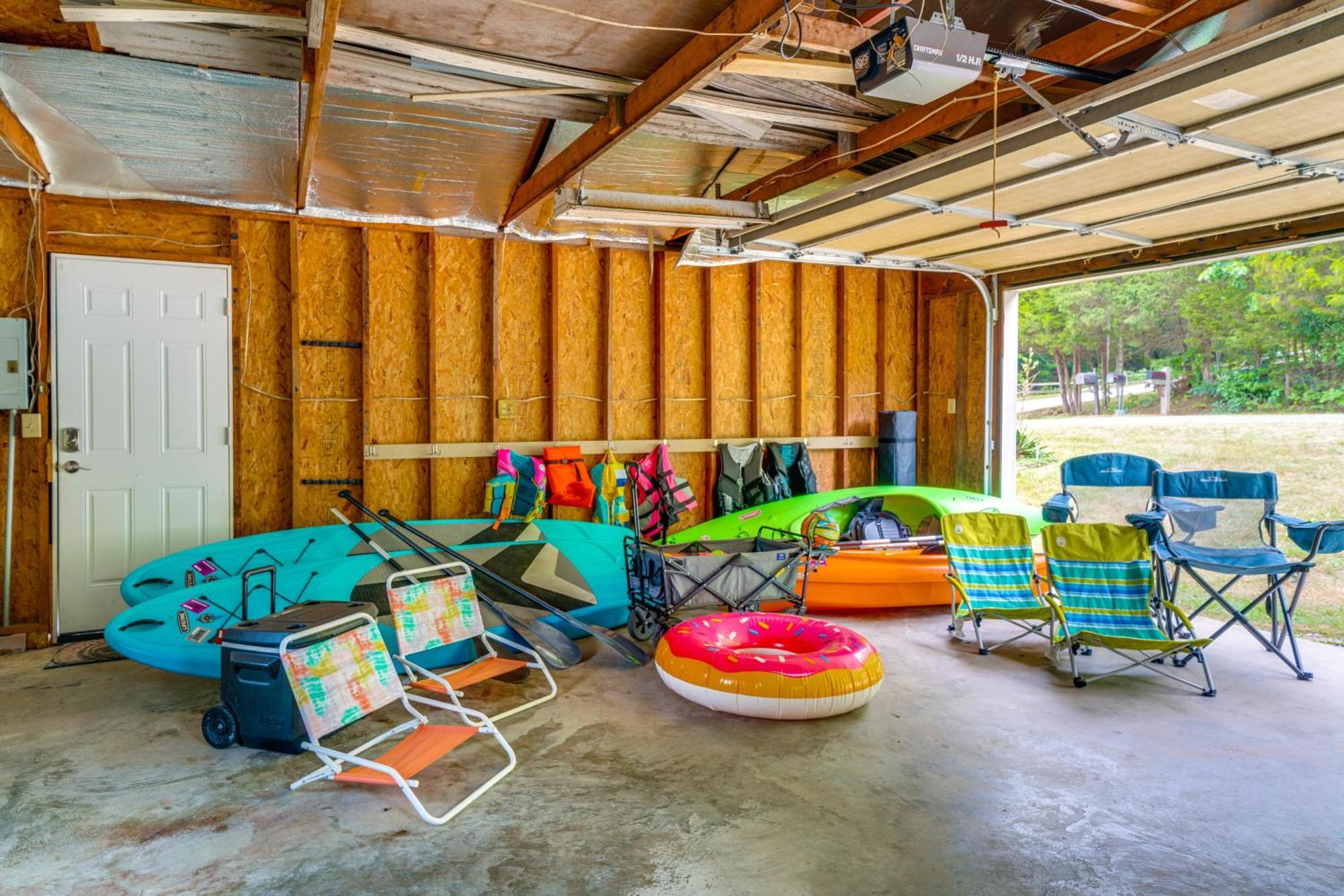 Modern Eckerty Home With Deck On Patoka Lake! Taswell Eksteriør bilde